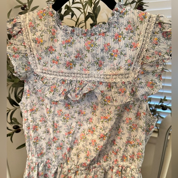 Jcrew Floral Sleeveless Dress size S - Picture 5 of 13